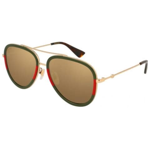 gucci gg0062s gold|gucci aviator glasses frames.